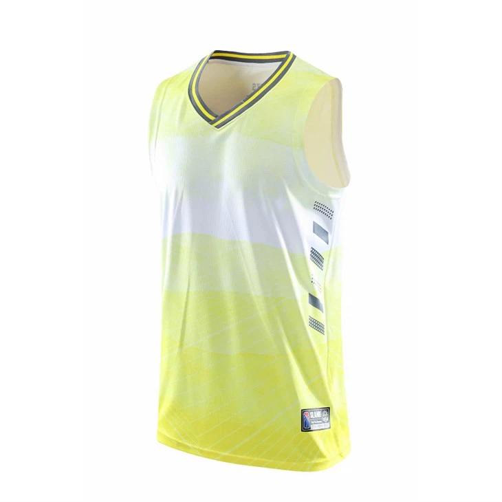 Yellow Sublimation Basketball Jersey Yellow Sublimation Basketball Jersey