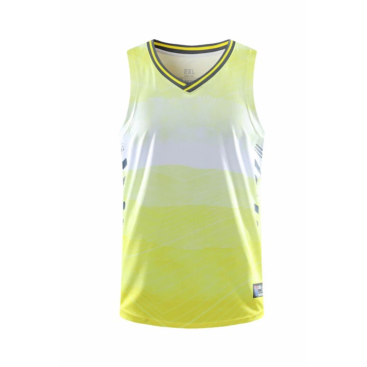 Yellow Sublimation Basketball Jersey Yellow Sublimation Basketball Jersey