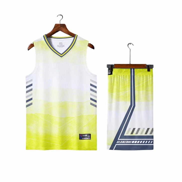 Yellow Sublimation Basketball Jersey Yellow Sublimation Basketball Jersey